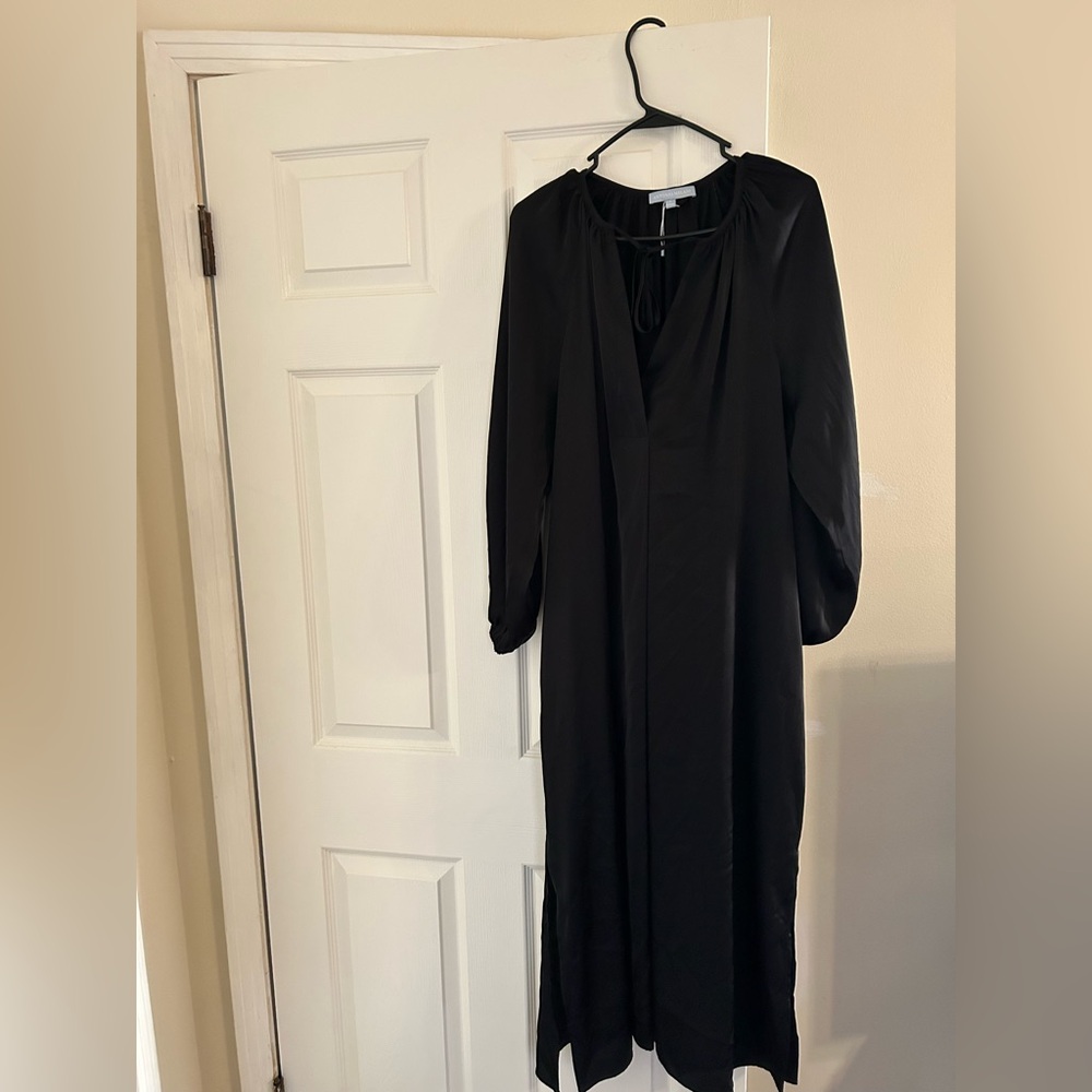 ANTONIO MELANI Black Long Sleeve Dress
